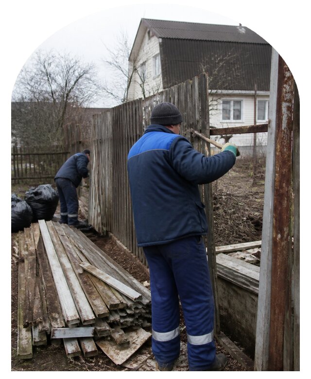 Демонтаж забора в Оренбурге по цене от 4576 р. | Метпроект-Рнб